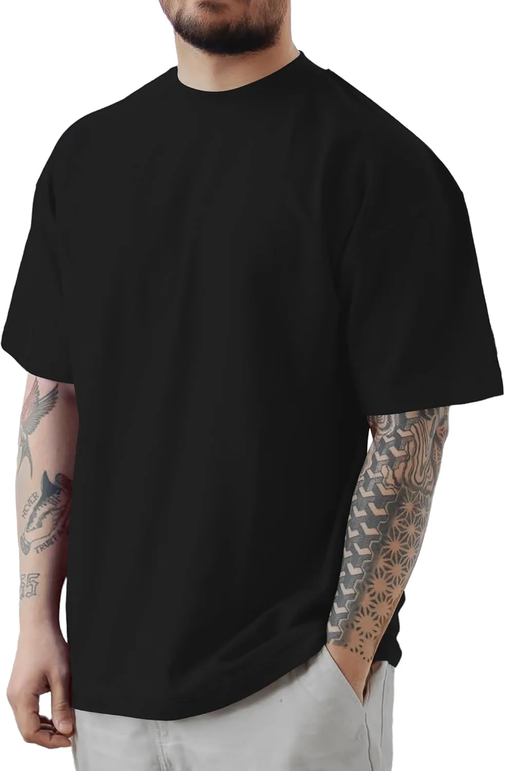 

Мужская футболка Casual Oversized с коротким рукавом Dry Fit UNQPJUS