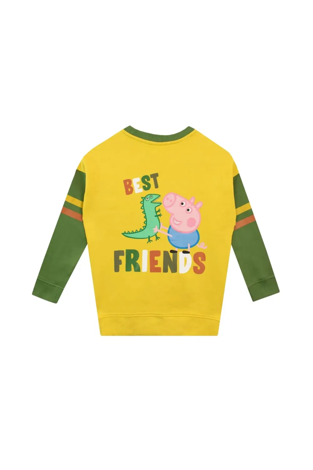 Детские джоггеры с принтом Best Friends George Pig Peppa Pig, 2 шт., Green — фото 4