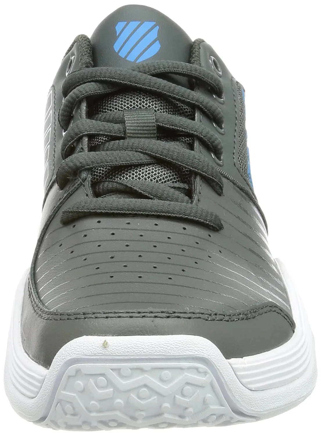 Детские теннисные туфли для девочек с кроссовками Court Express Omni K-Swiss, Dark Shadow White Swedish Blue — фото 2