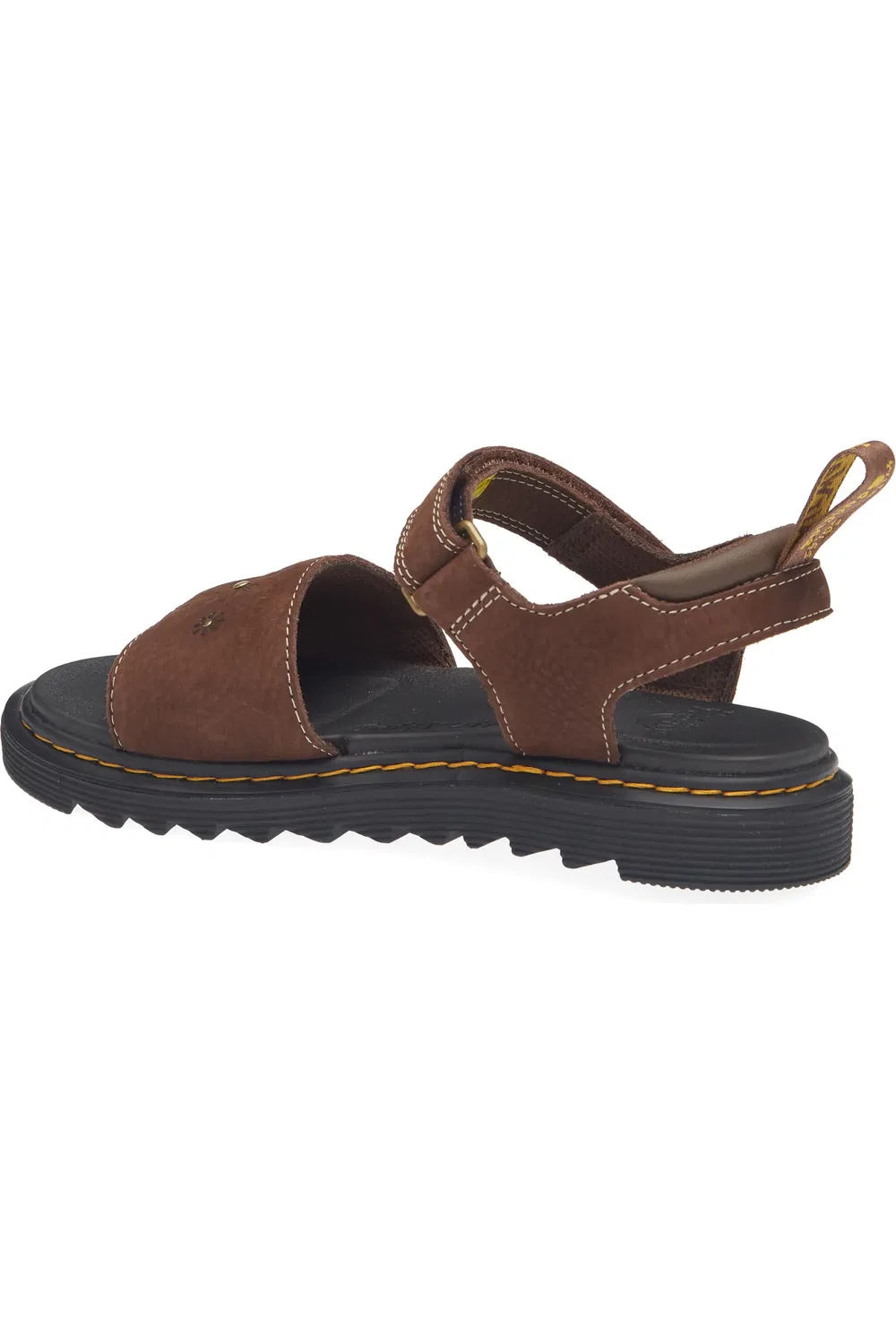 Детские сандалии Dr. Martens Marlowe II, с цветочным принтом, коричневый — фото 2