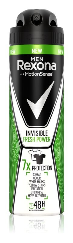 

Спрей-антиперспирант для мужчин Rexona Invisible Fresh Power