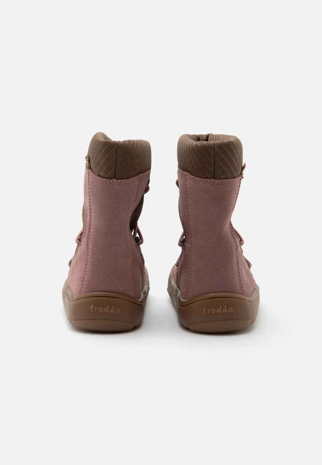 Беговая дорожка босиком - ботинки на шнуровке Froddo, Dark Pink — фото 3