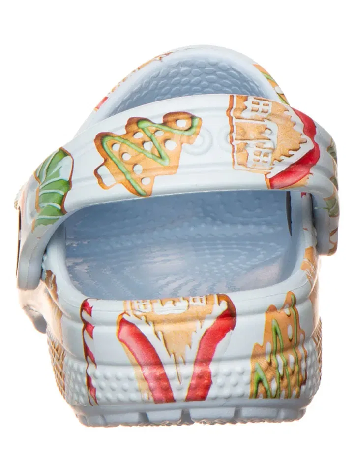 Сабо Classic Cookies Crocs, голубой — фото 3