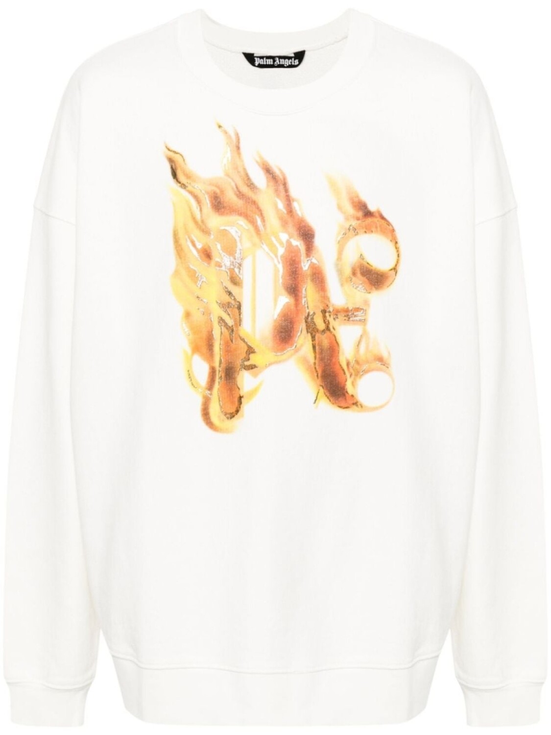 

Palm Angels толстовка с логотипом, нейтральный цвет