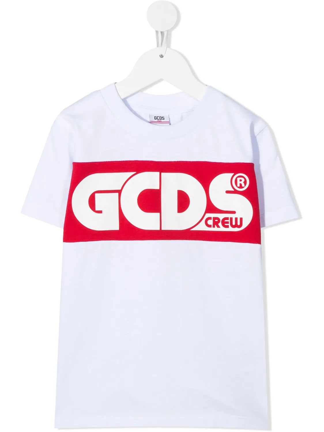Детская футболка с логотипом GCDS, белый
