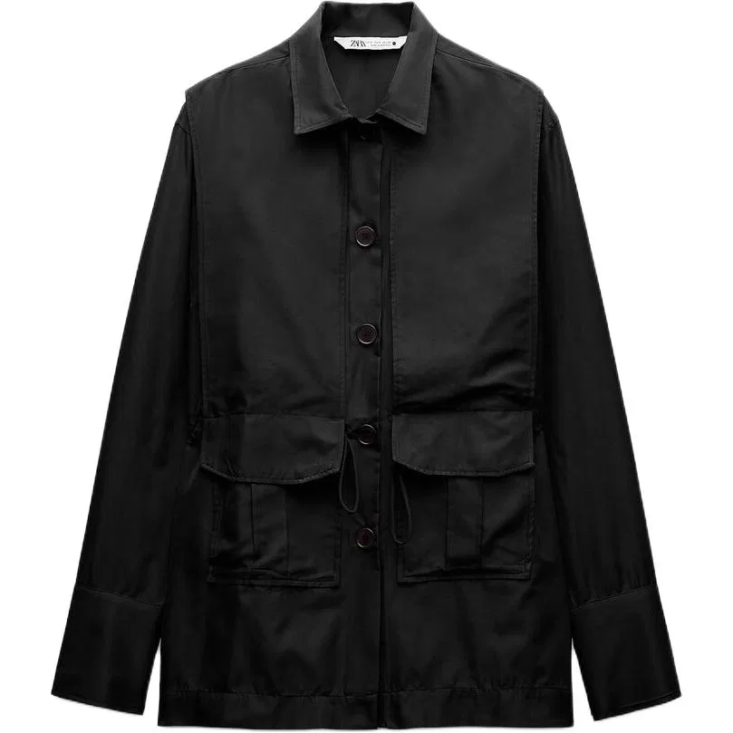 Женское пальто ZARA, Black