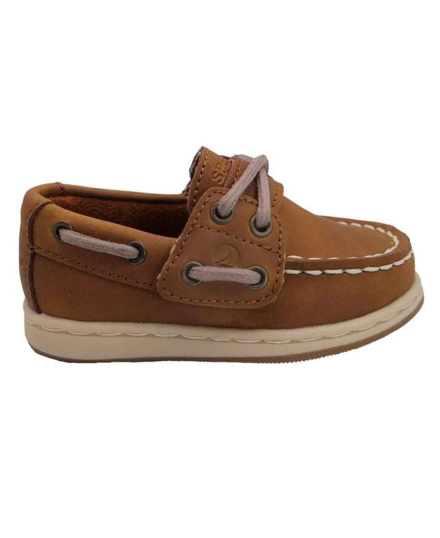 Туфли-лодочки Toddler Cup II с ремешком на липучке Sperry, Chestnut Leather — фото 2