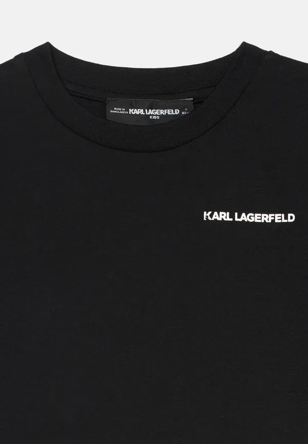 Комплект из 2 футболок с коротким рукавом Karl Lagerfeld Kids, черный — фото 3