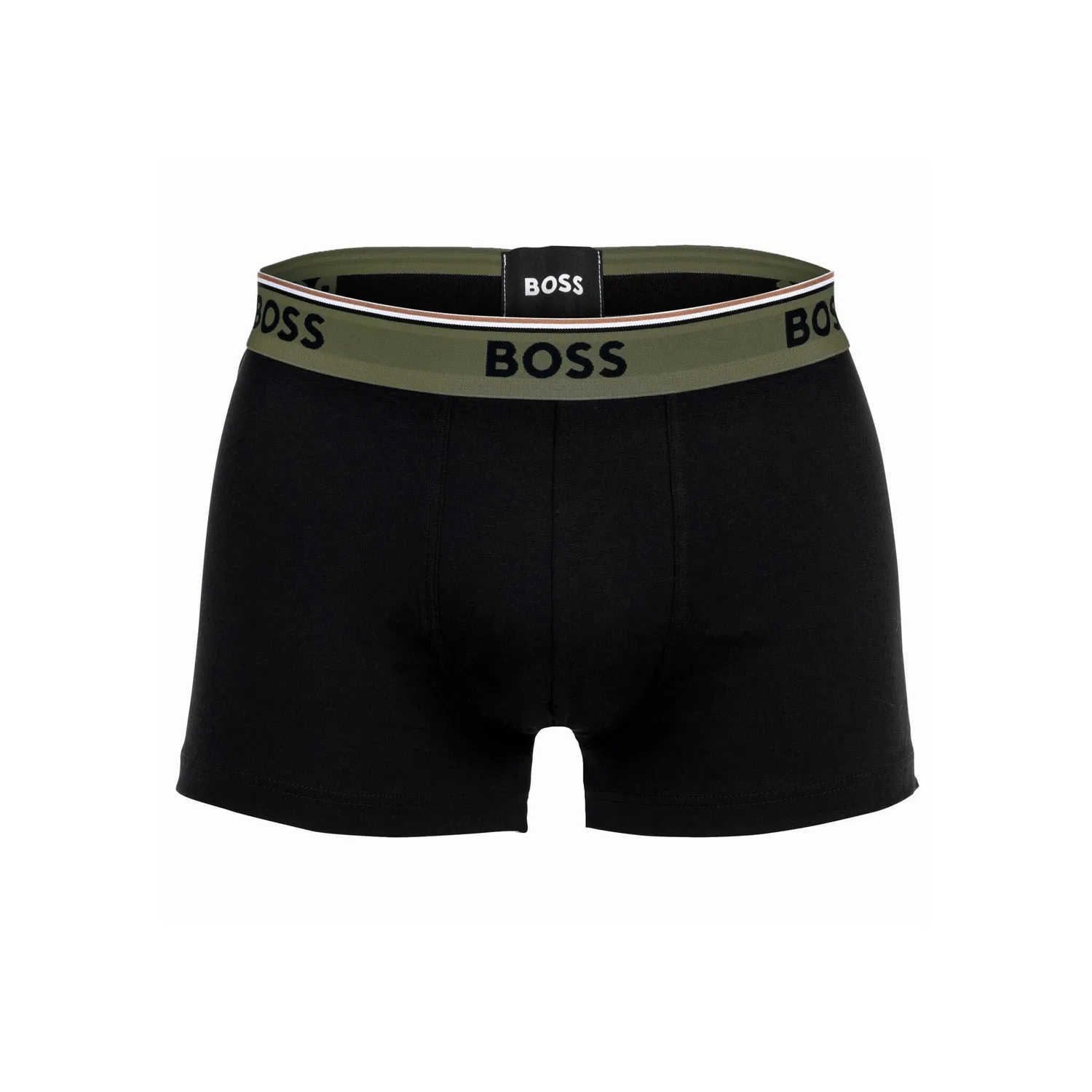 Мужские боксеры-трусы из мягкого хлопка BOSS, Black — фото 2