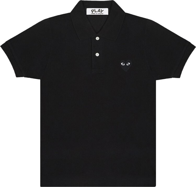 

Поло Comme des Garçons PLAY Heart Polo 'Black', черный