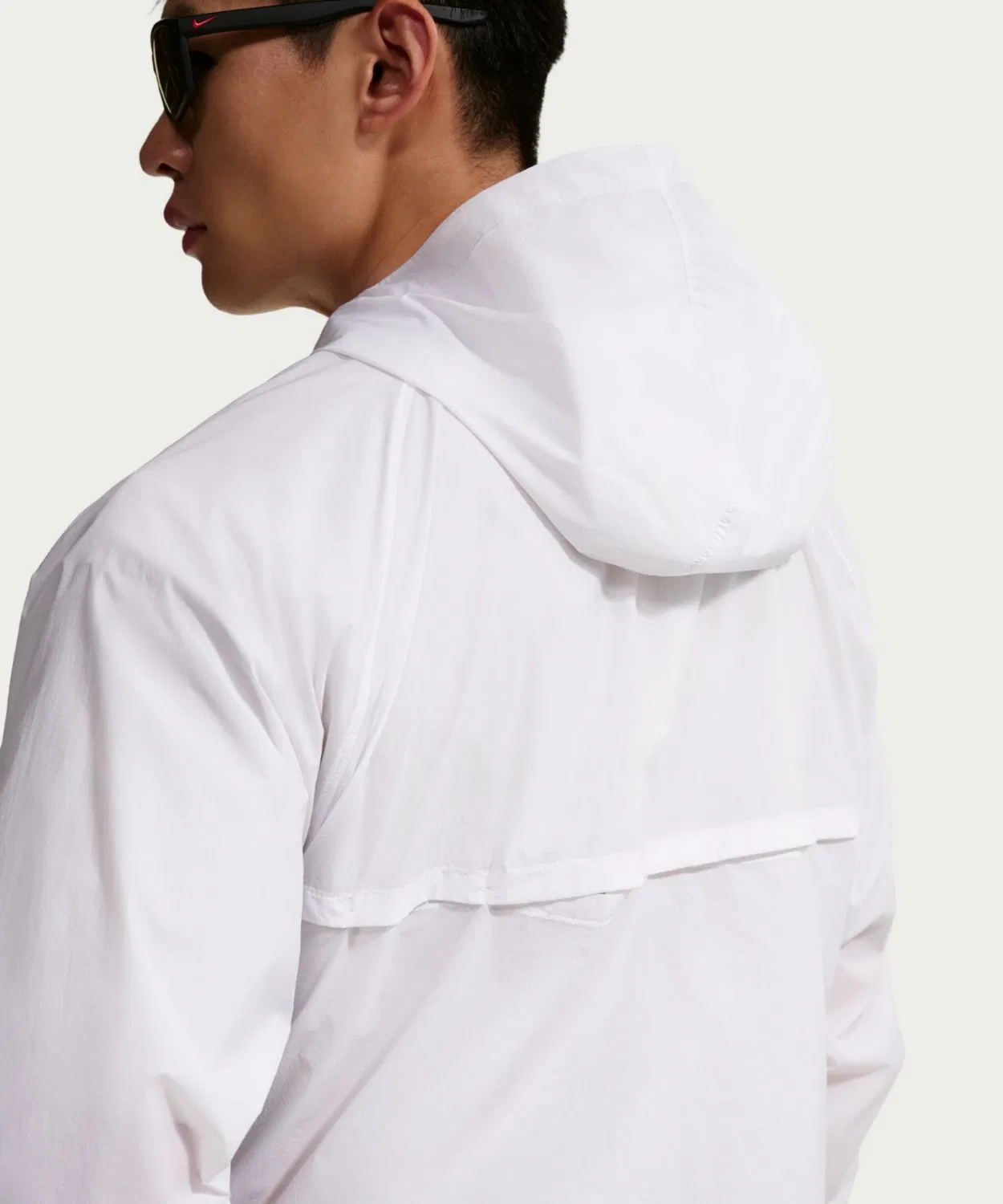 Мужская куртка с принтом Windrunner NIKE, White — фото 3