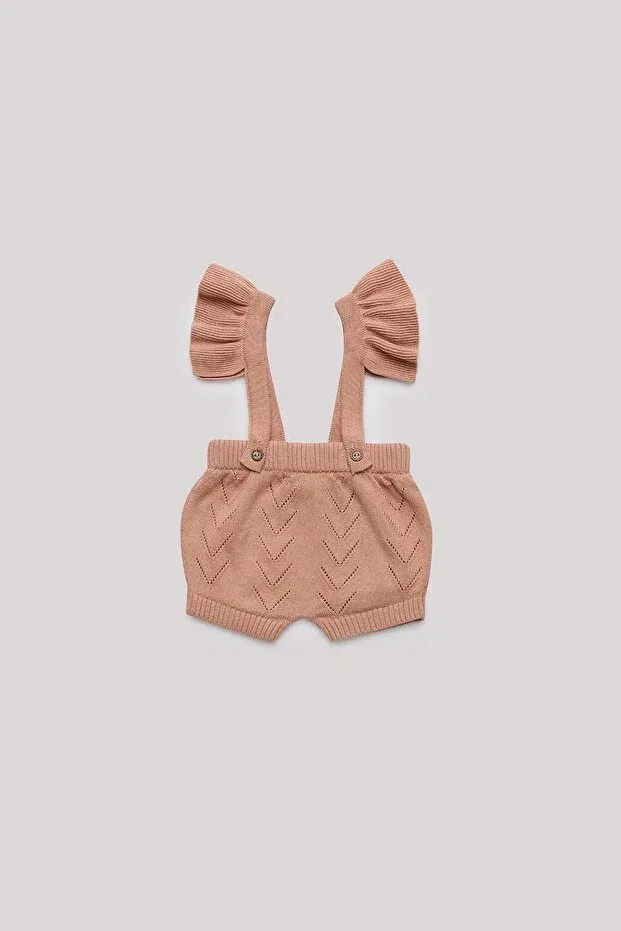 Детский комбинезон для девочек хлопковый Layette, Pink