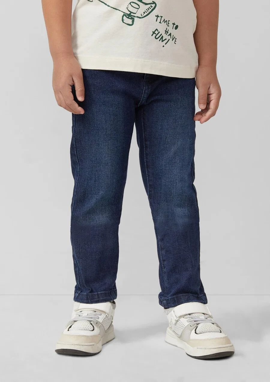 Джинсы s.Oliver Slim fit 'Brad' синего, темно-синего цвета — фото 4