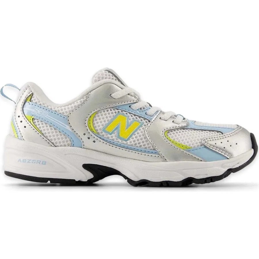 Кроссовки с логотипом P530 Nb Lifestyle Pre-School Shoes New Balance, Белый