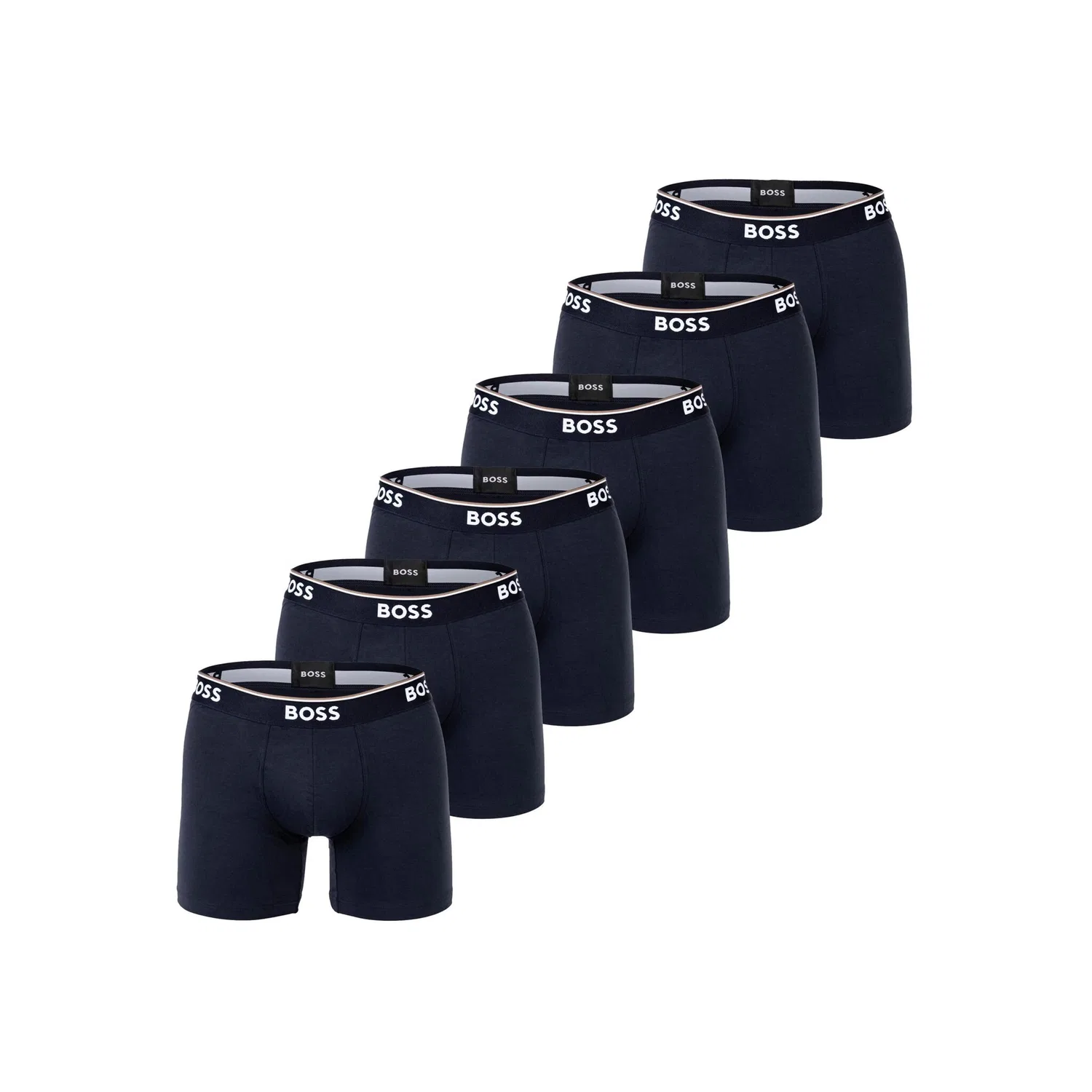 Мужские боксеры в упаковке из 6 штук BOSS, Dark Blue