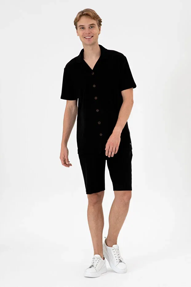 Мужские шорты с принтом U.S. Polo Assn., Black