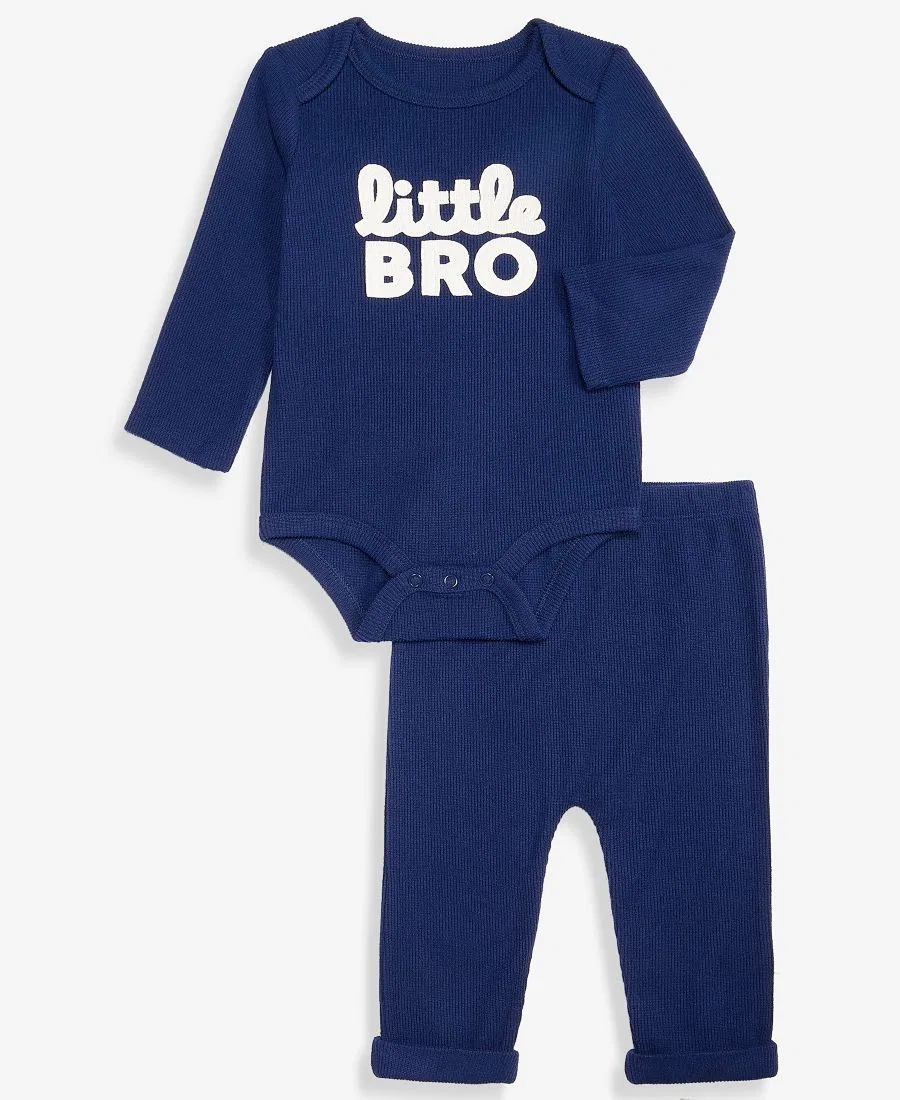 Комплект из боди и штанов Little Bro First Impressions, Navy Nautical