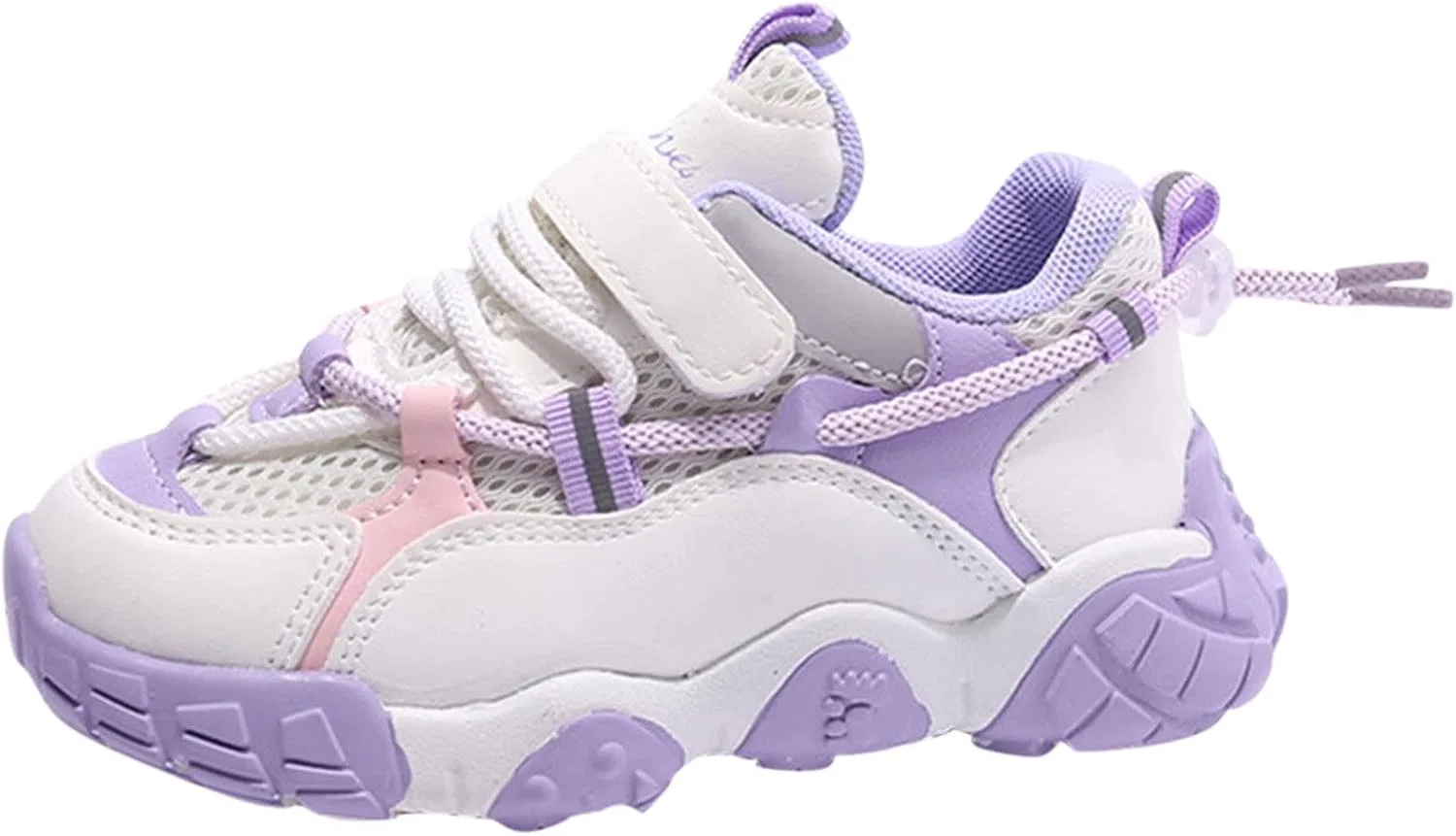 Детские кроссовки для мальчиков и девочек со шнуровкой, Purple