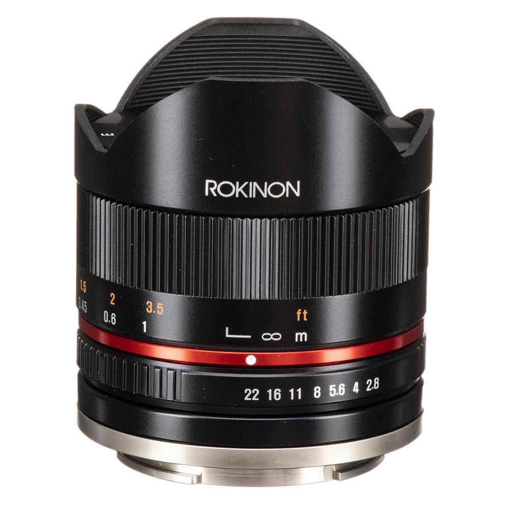 

Объектив Rokinon 8mm f/2.8 UMC Fisheye II, Sony E Mount, черный