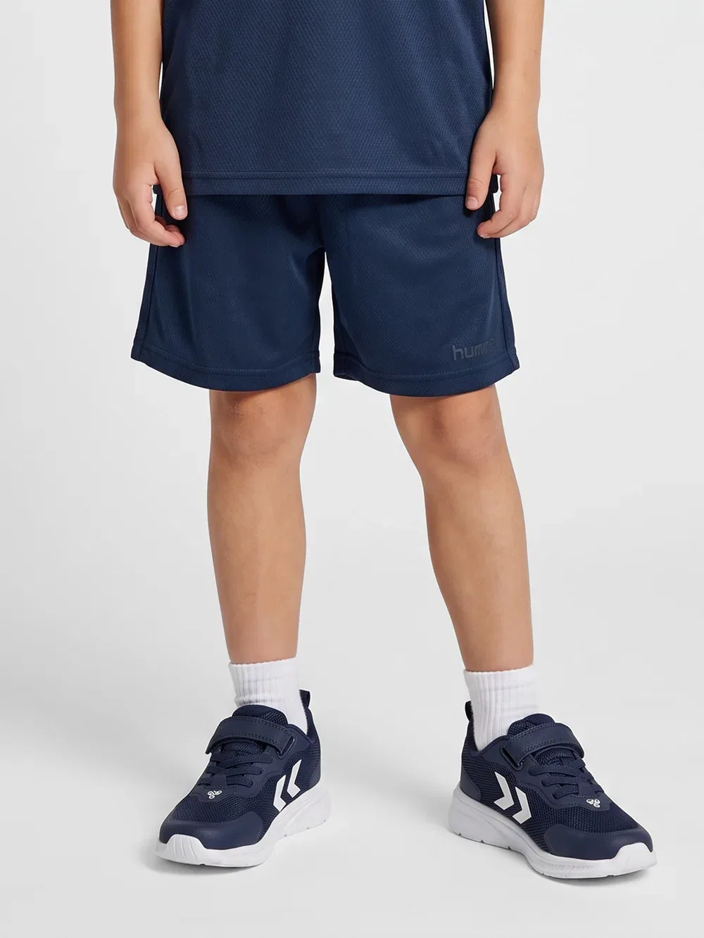 Hmljr reg active shorts unisex - спортивные штаны Hummel, Dress Blues — фото 2