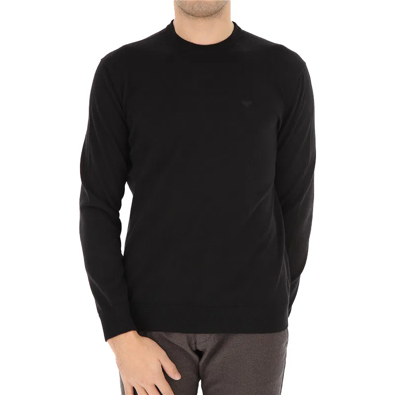 Мужской свитер EMPORIO ARMANI, Black — фото 3