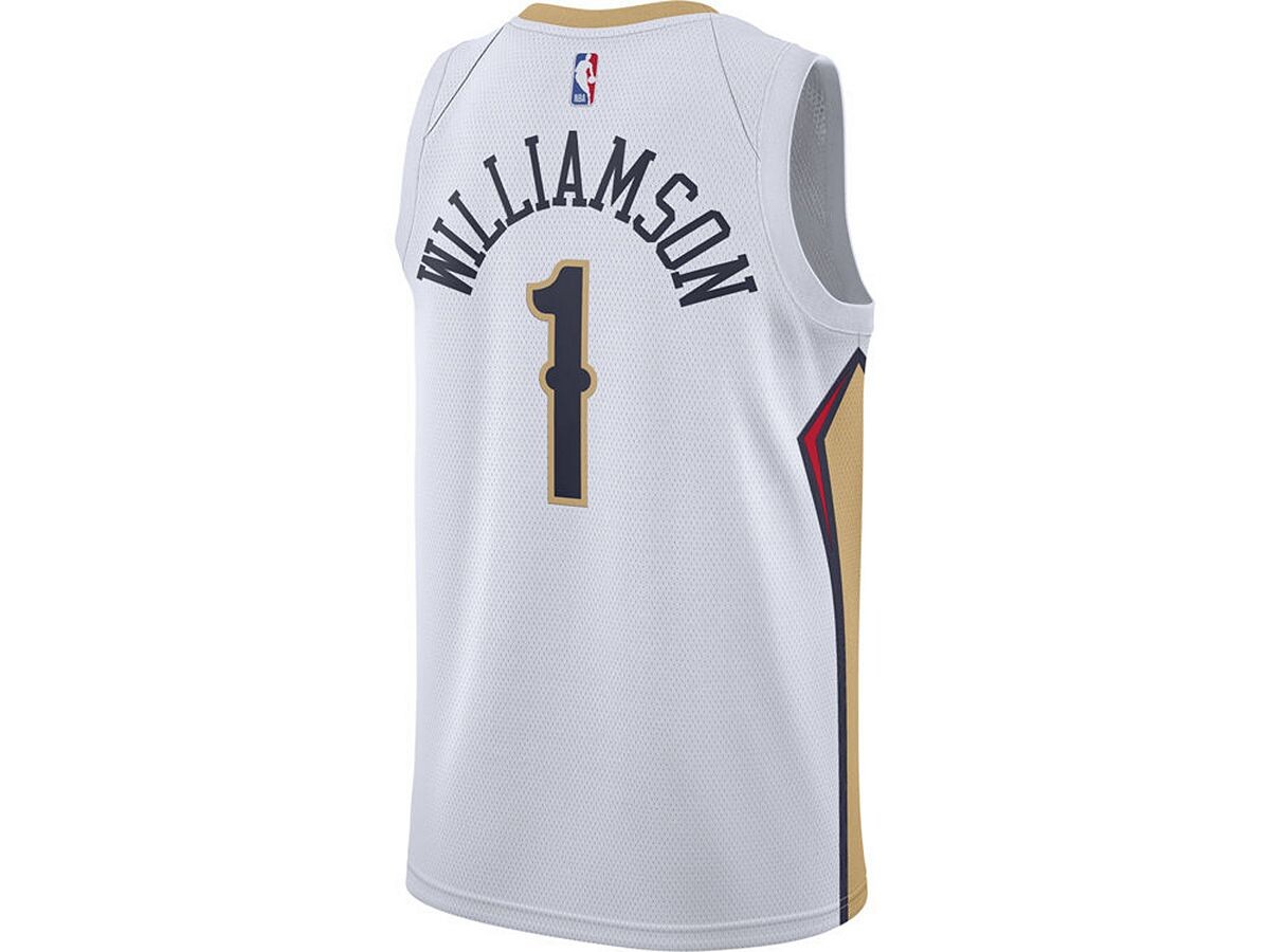 

Мужская ассоциация new orleans pelicans swingman джерси зайон уильямсон Nike, белый