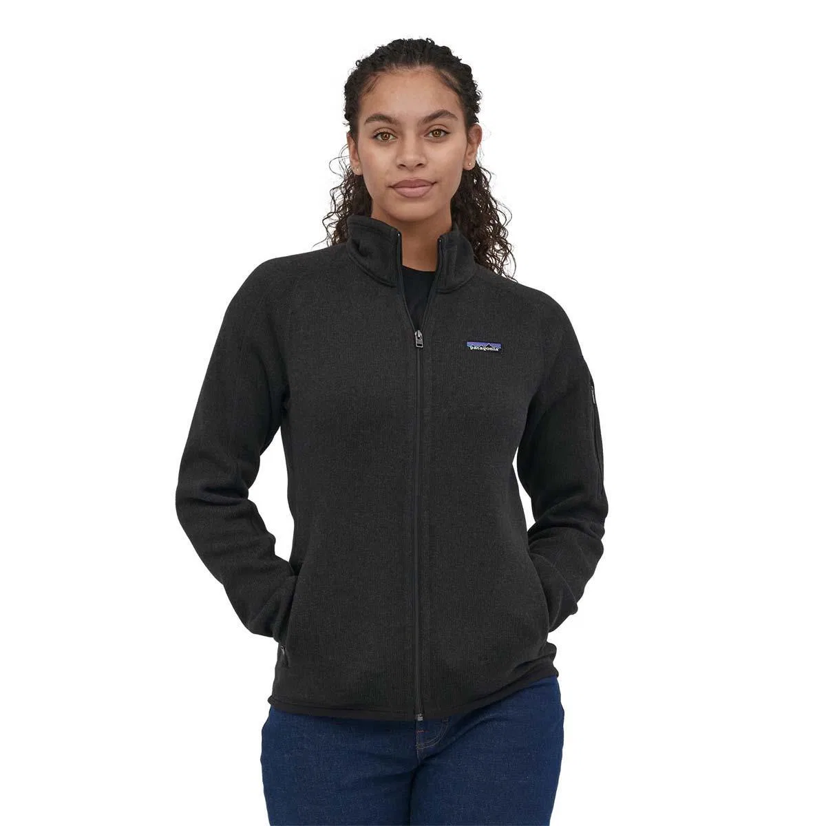 Флисовая куртка с застежкой-молнией Better Sweater Patagonia, Black