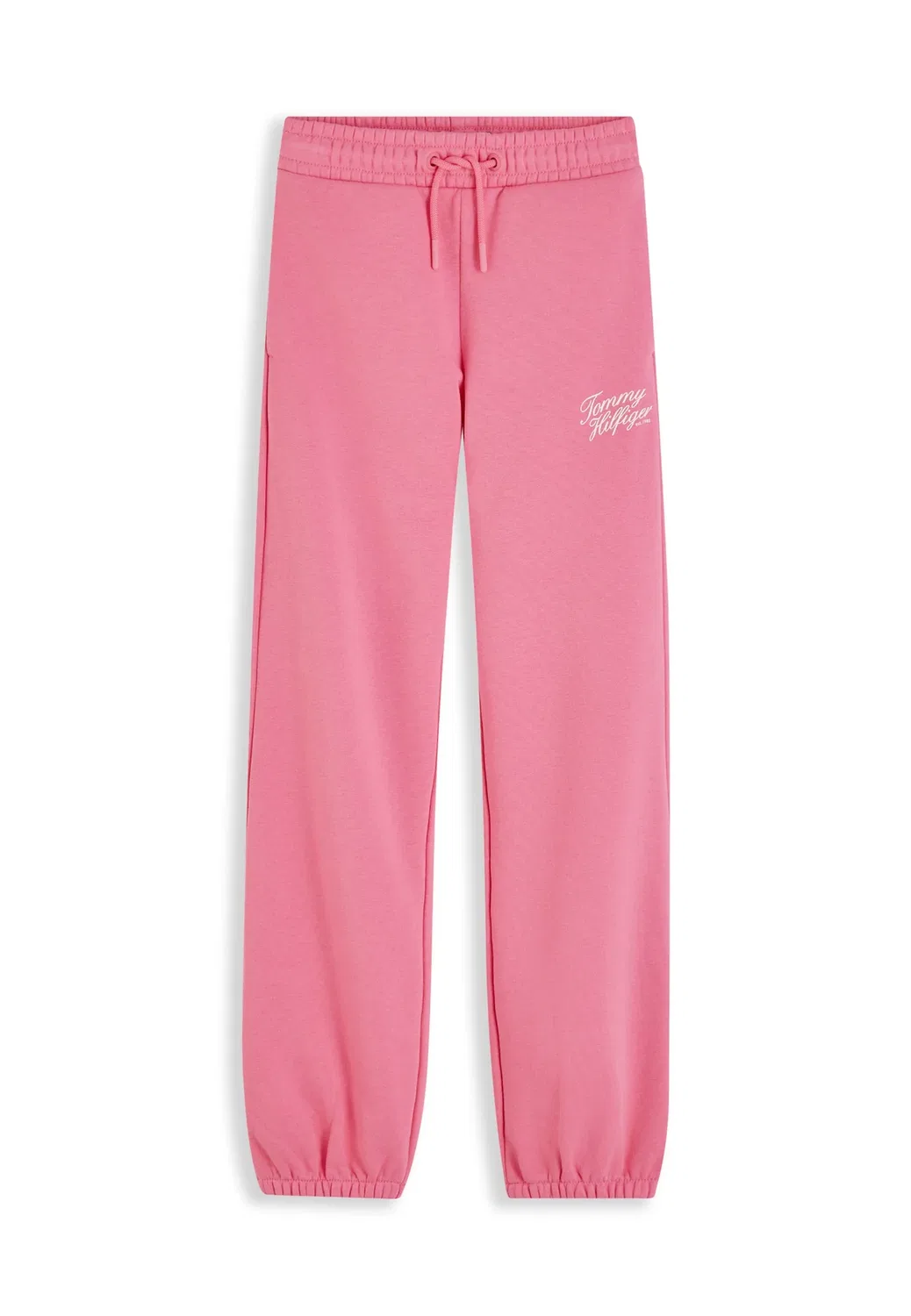 Спортивные штаны Tommy script - брюки от спортивного костюма Tommy Hilfiger, Exotic Pink — фото 3