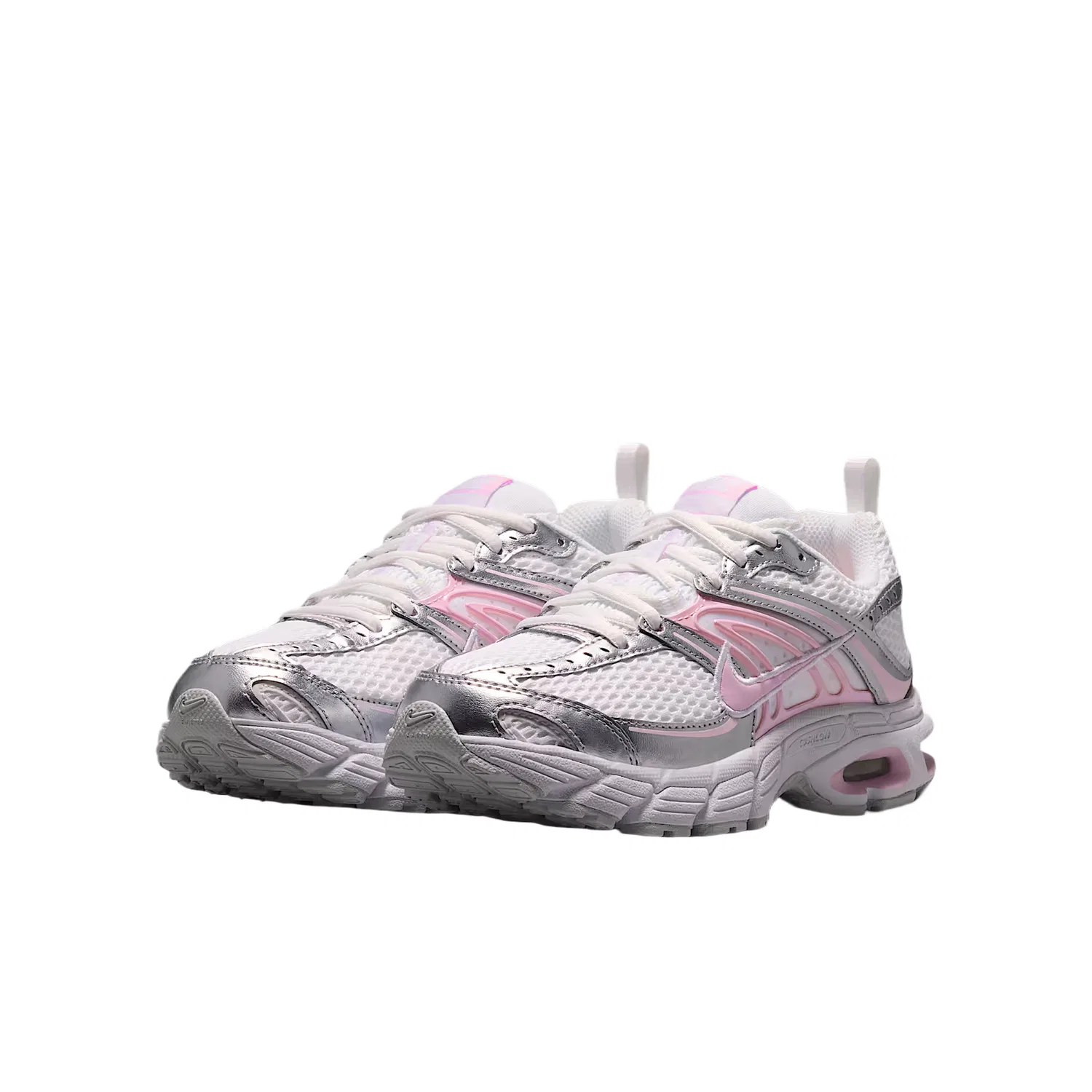 Кроссовки для бега Air Max Moto 2K, Nike, White/Pure Platinum/Metallic Silver/Pink Foam — фото 4