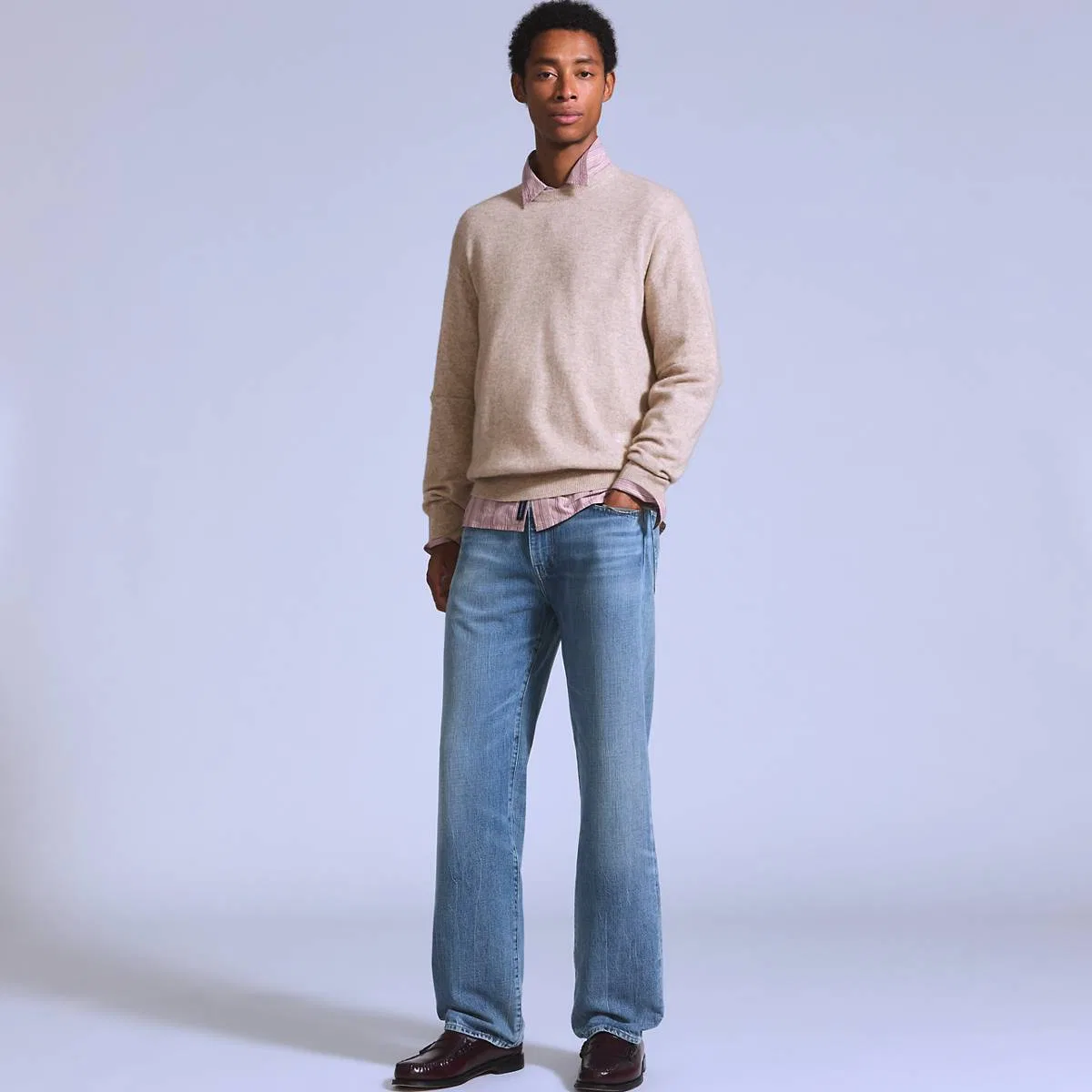 Свободные мужские джинсы Anchor Levi's, Supersonic - Light Wash