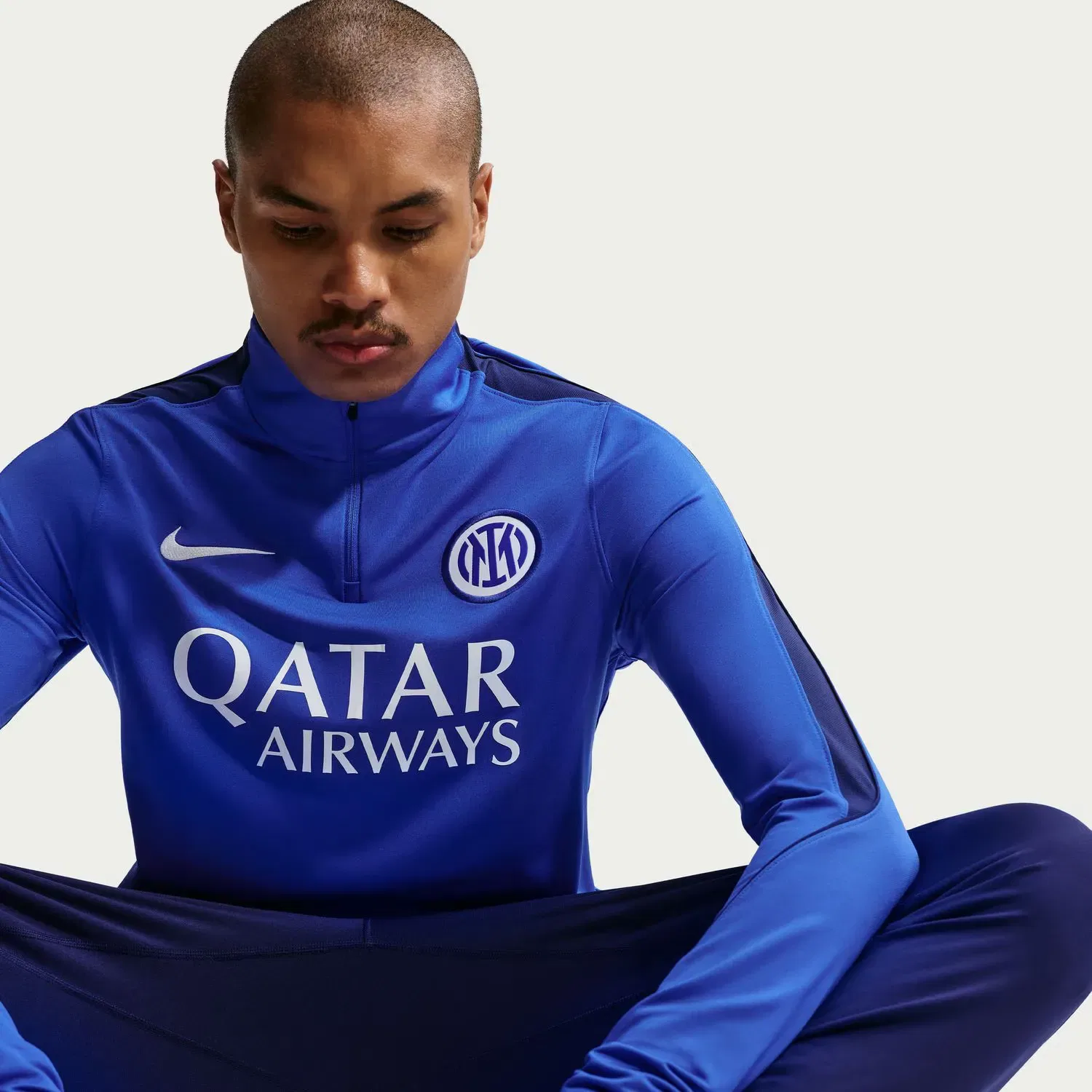 Мужская футболка с длинным рукавом Inter de Milán 2026-2027 Dri-FIT Strike Drill Top Nike, Azul — фото 3