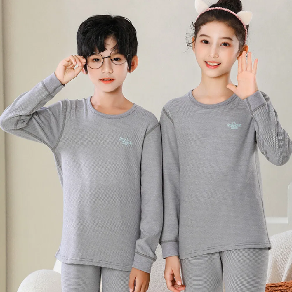 Детское термобелье Cotton Gene, Light Gray — фото 4