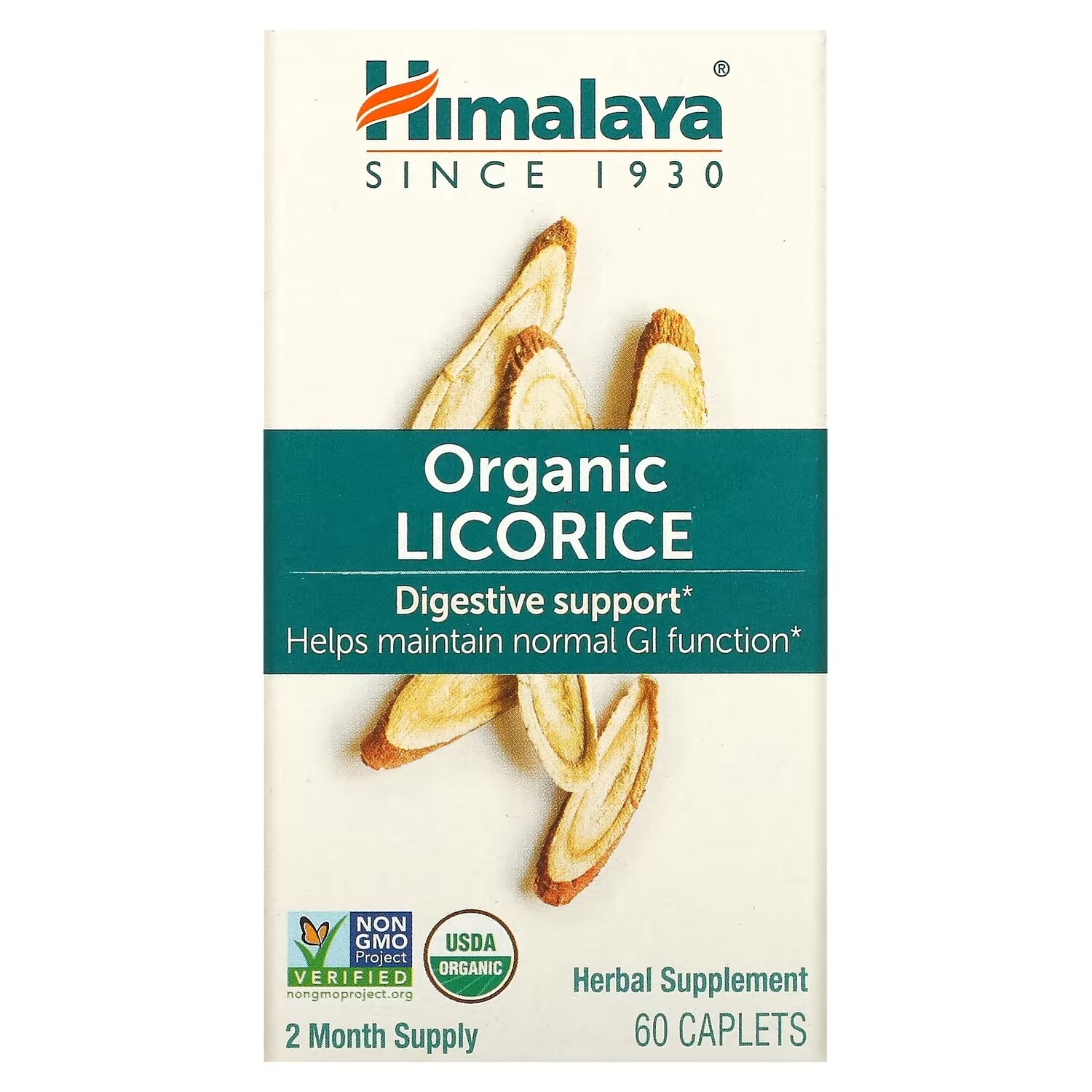 

Органическая Поддержка Пищеварения Himalaya Licorice, 60 капсул