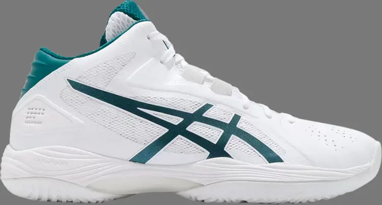 

Кроссовки gelhoop v13 'white velvet pine' Asics, белый