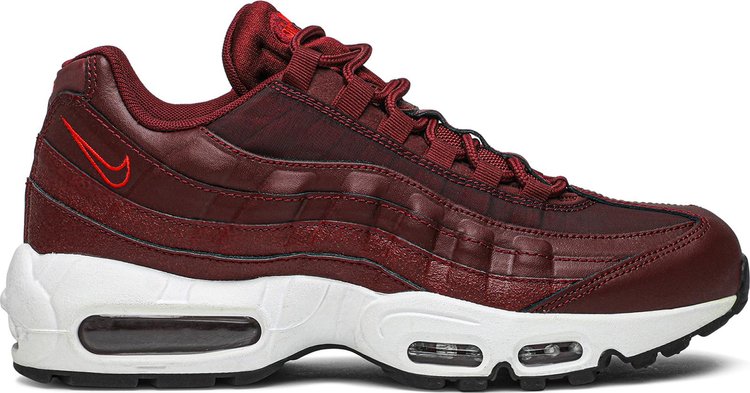 Кроссовки Nike Wmns Air Max 95 'Team Red', красный - фото