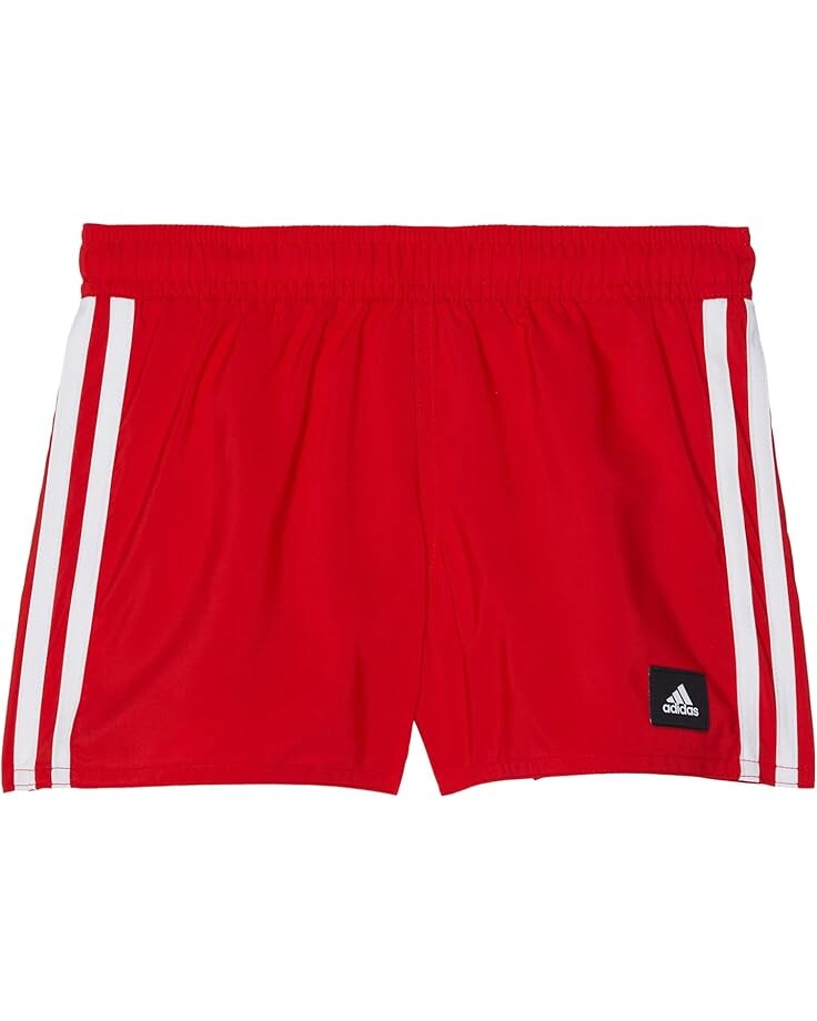 

Шорты для плавания adidas Kids 3-Stripes Swim Shorts, цвет Better Scarlet/White
