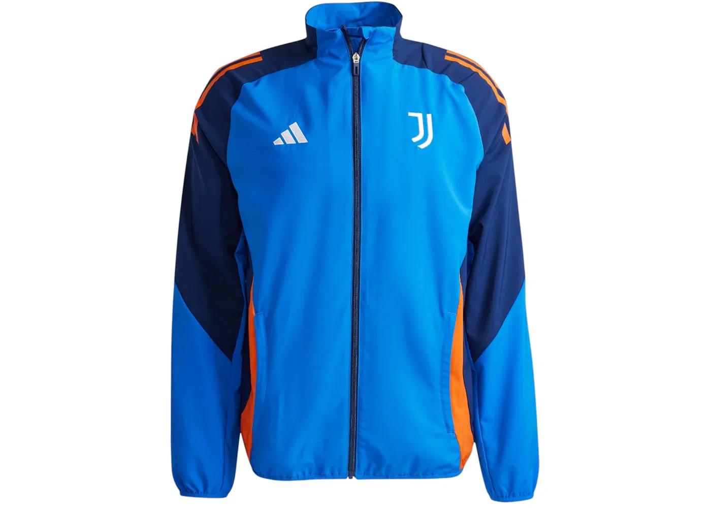 Мужской топ с длинным рукавом Juventus Tiro 24 Competition Presentation Adidas, синий