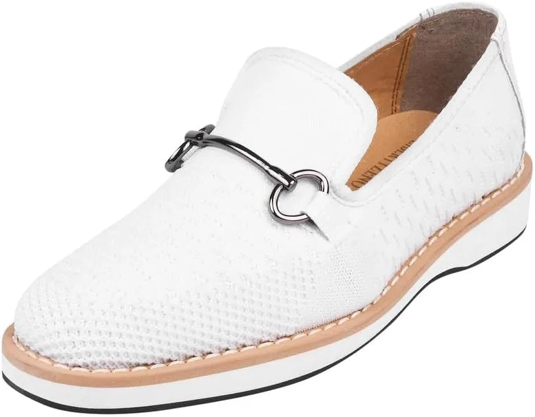 Детские туфли-лоферы с принтом ящерицы для мальчиков LIBERTYZENO, White