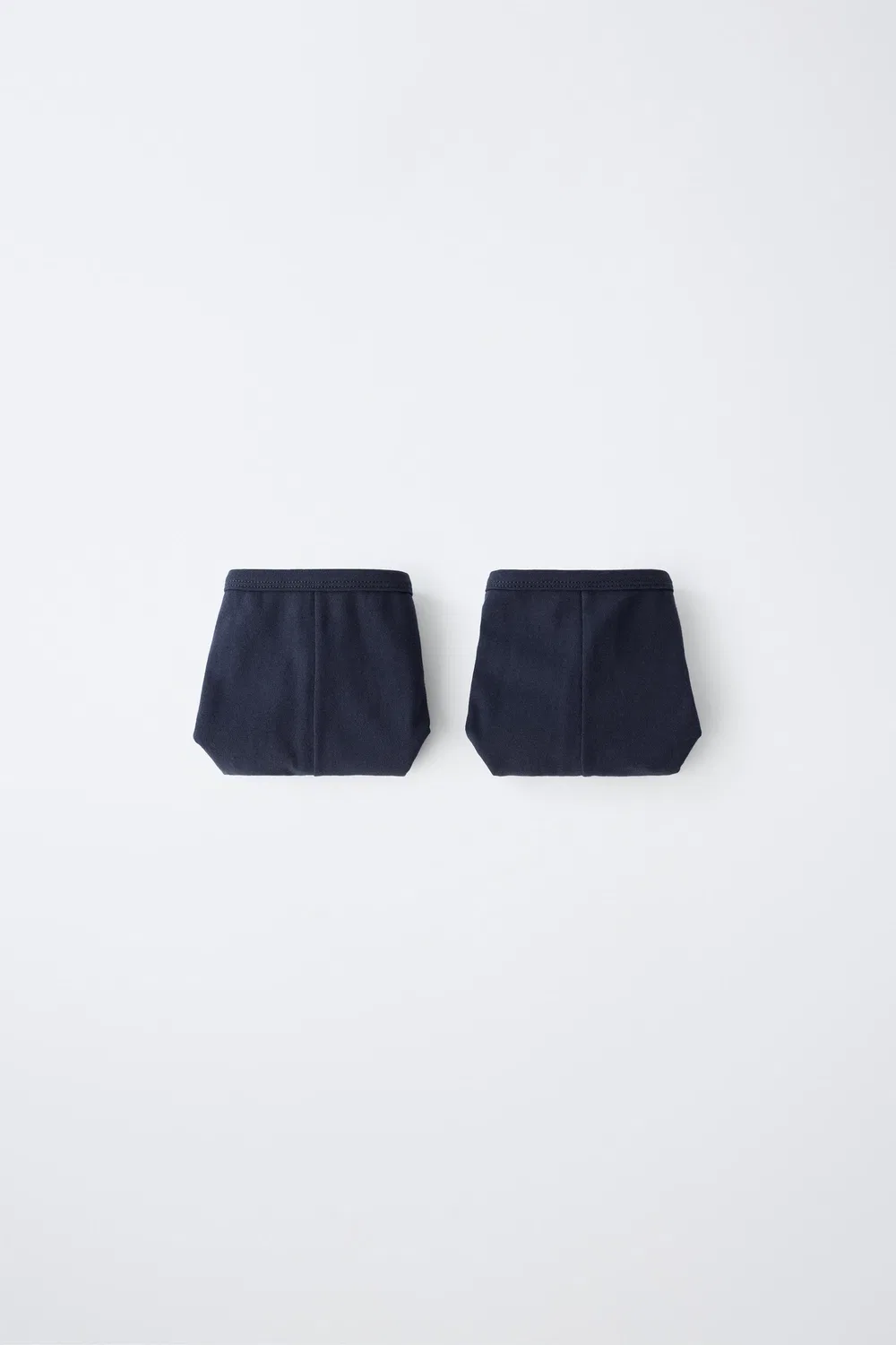 8-14 лет / 2 шт. Однотонных трусов ZARA, Navy blue