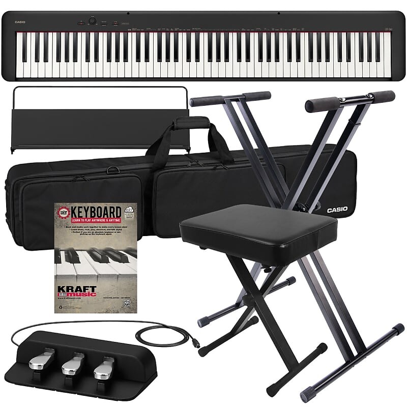 

Компактное цифровое пианино Casio CDP-S160 — черный НАБОР STAGE ESSENTIALS BUNDLE CDP-S160 Black