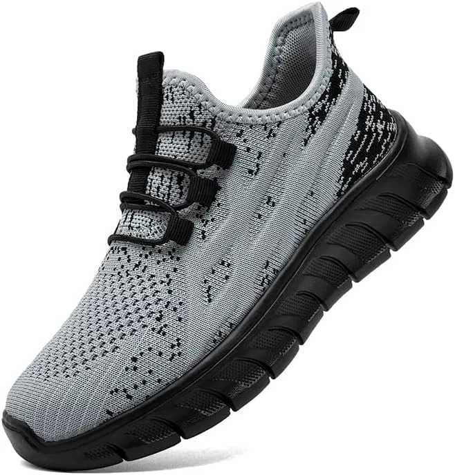Детские кроссовки для мальчиков с принтом DLWKIPV, Light Gray Black