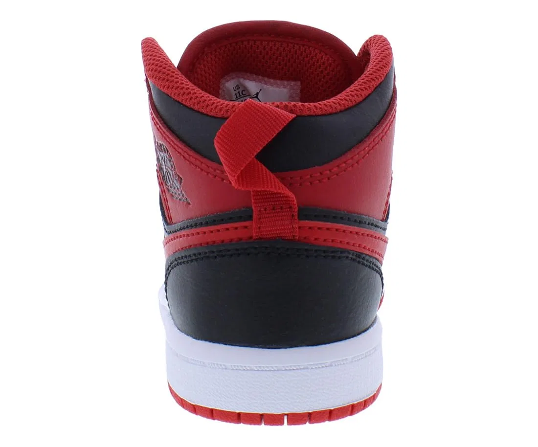 Детские кроссовки для мальчиков Nike Air Jordan 1 Retro High OG Spider-Man Across The Spider-Verse, Black Red Fire White — фото 3