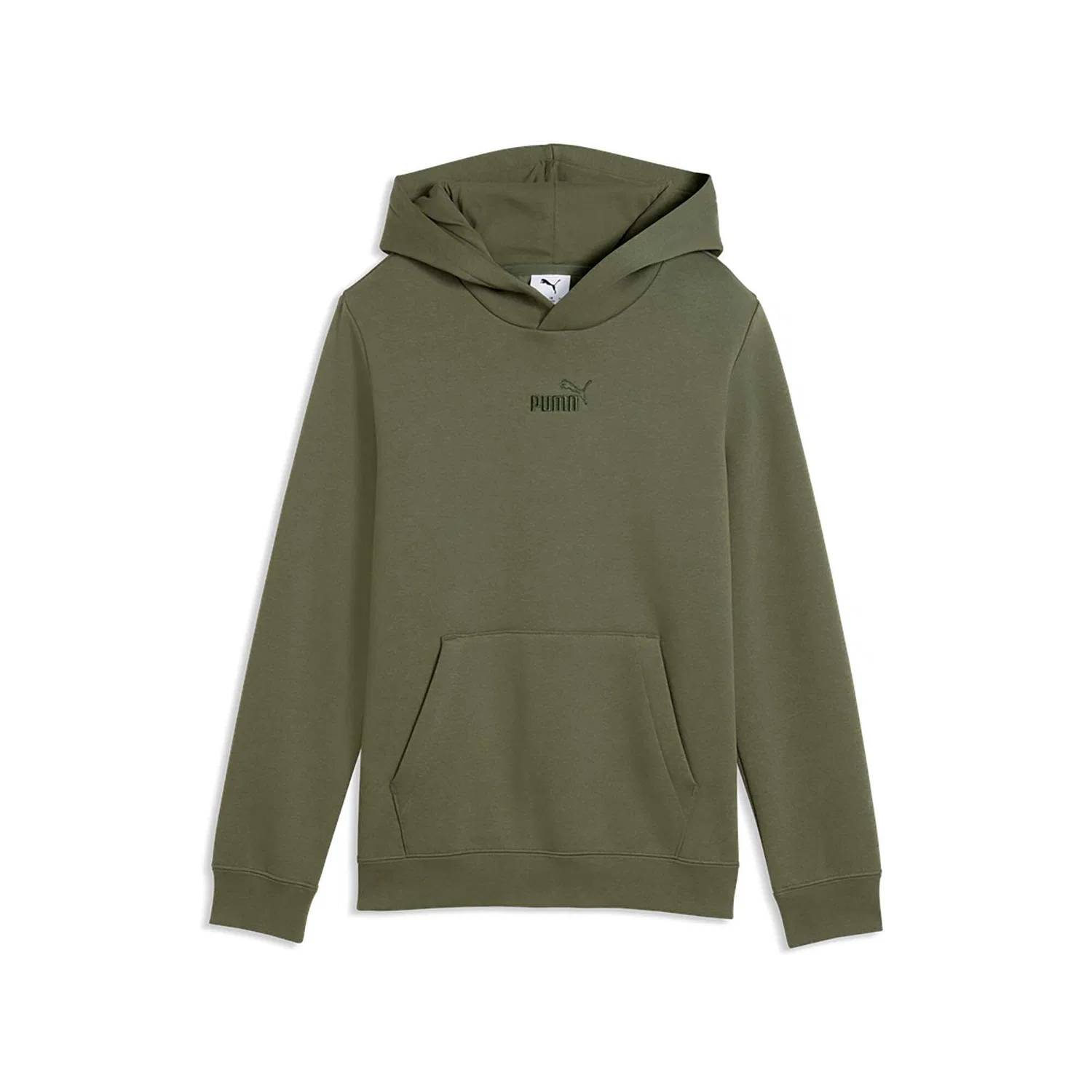 Детское худи с капюшоном Puma Ess Small No.1 Logo Centered Hoodie Fl B, Grun