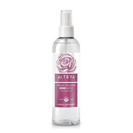

Alteya Bio Rose Water Spray 250 мл - 100% сертифицированная USDA органическая подлинная чистая природная цветочная вода из дамасской розы, полученная путем паровой дистилляции - непосредственно от производителя роз Alteya Organics
