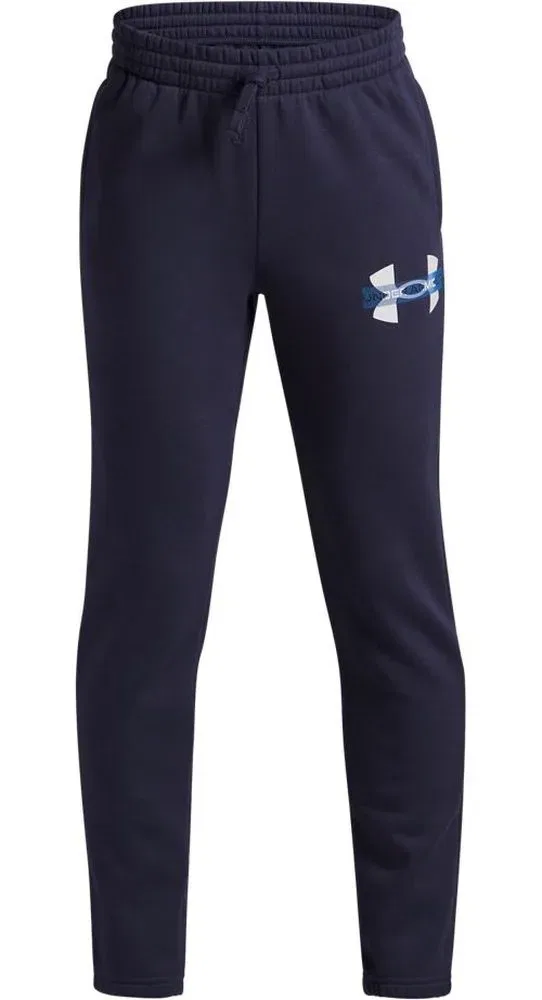 Свитшот-штаны с графическим принтом Rival Cblck Grphc Fleece Jogger Under Armour, синий