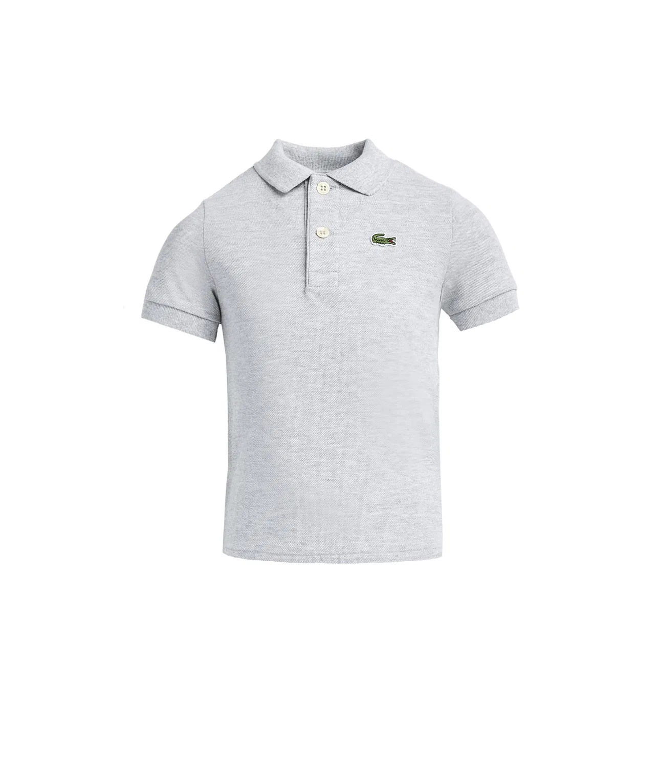 Поло Petit Pique (для малышей/детей постарше) Lacoste Kids, Argent Chine Heather