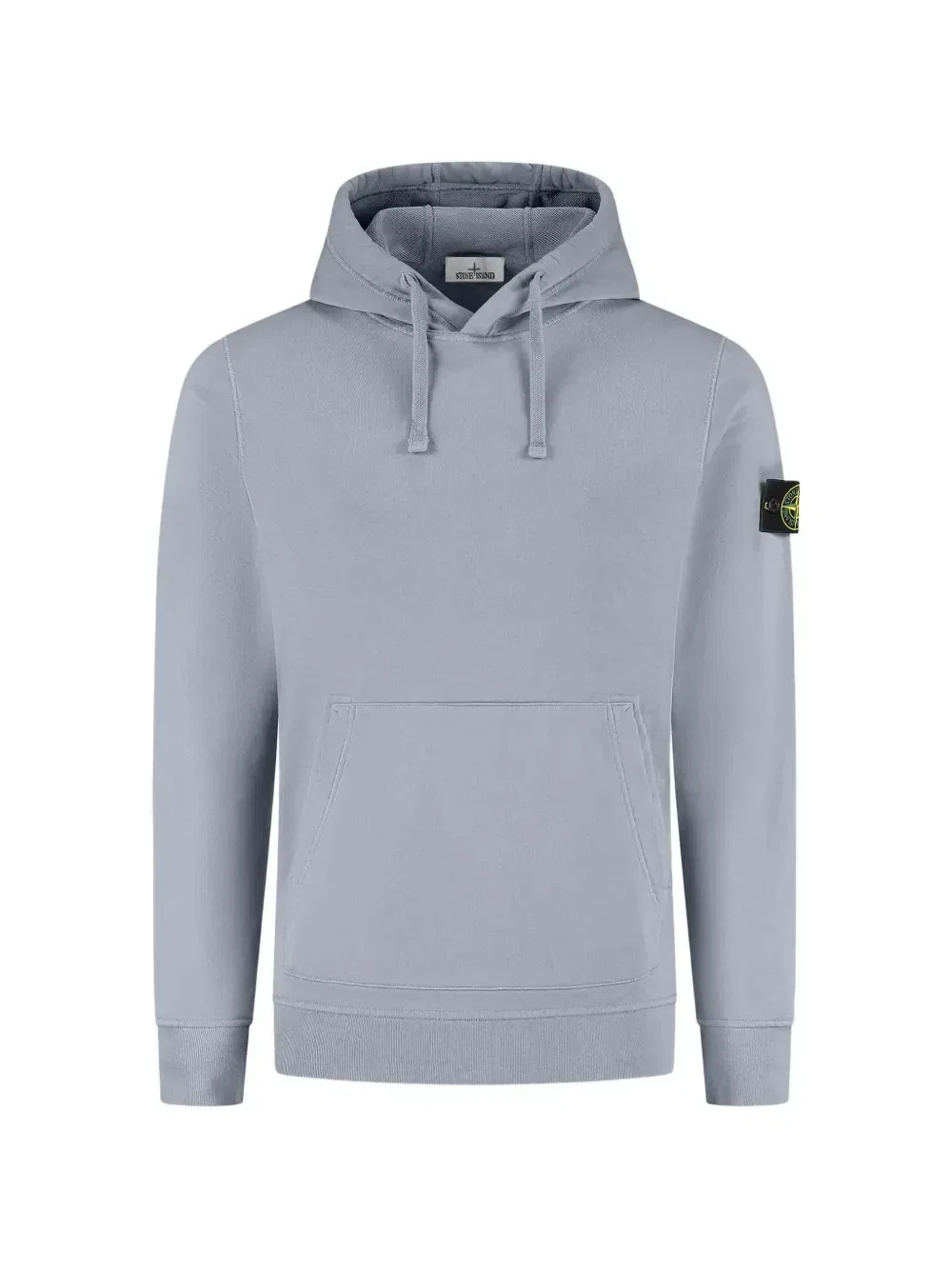 Толстовка с капюшоном на кулиске с нашивкой в виде компаса Stone Island, синий