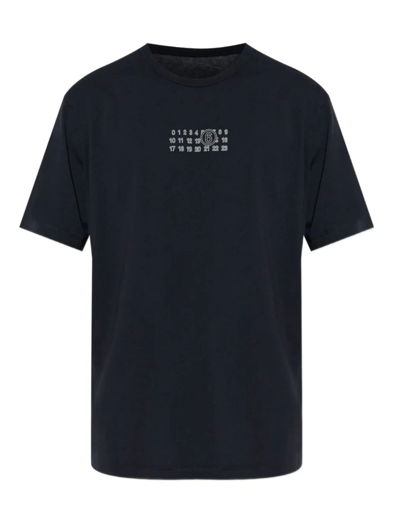 

Футболка из хлопка MM6 Maison Margiela, синий