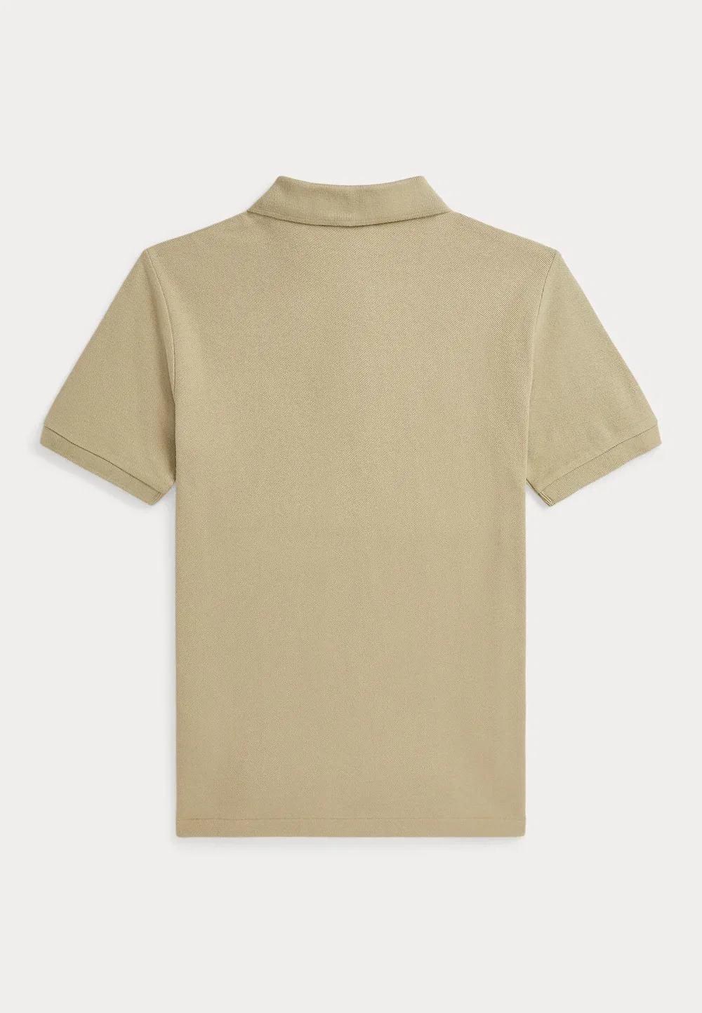 Знаменитая сетчатая рубашка-поло, размер 7-14 лет - рубашка-поло Polo Ralph Lauren, Classic Khaki — фото 2
