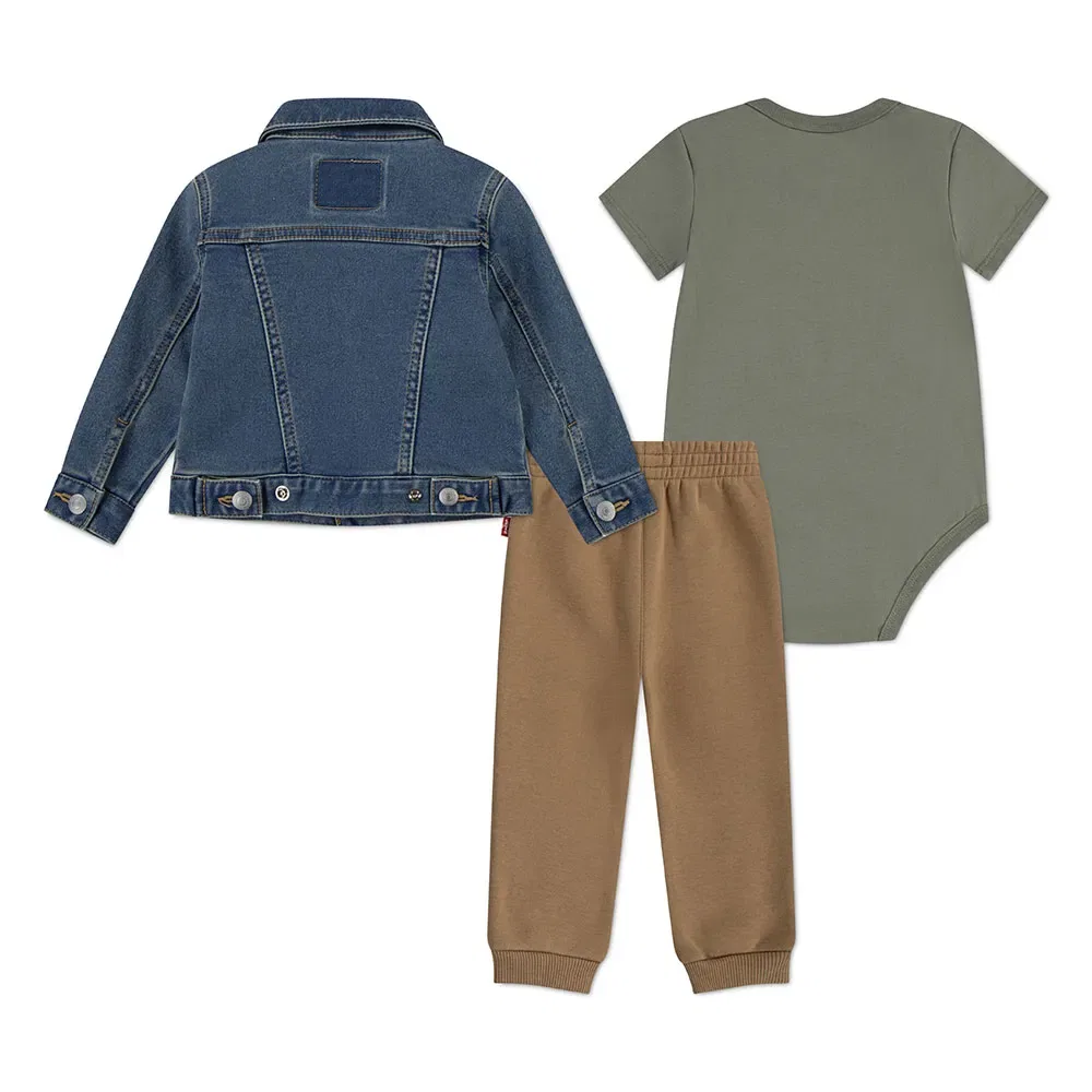 Спортивный костюм Levi's Jogger set Levi´S, зеленый — фото 2